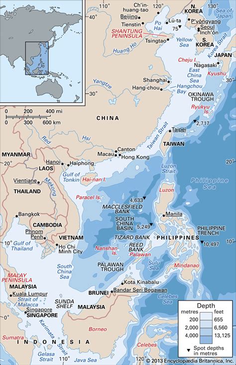 area of south china sea